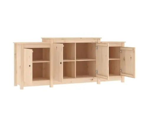 Kumode, 164X37X68 Cm, Priedes Masīvkoks Vidaxl