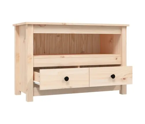 Tv Skapītis, 79X35X52 Cm, Priedes Masīvkoks Vidaxl Tv Skapītis, 79X35X52 Cm, Priedes Masīvkoks Vidaxl