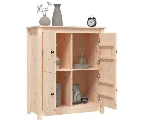 Kumode, 83X41,5X100 Cm, Priedes Masīvkoks Vidaxl