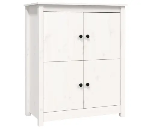 Puhvetkapp, Valge, 83 X 41,5 X 100 cm Männipuit