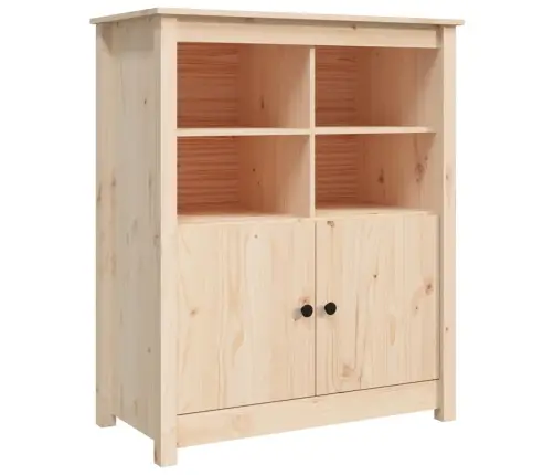 Kumode, 83X41,5X100 Cm, Priedes Masīvkoks Vidaxl