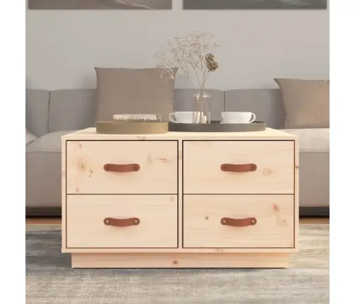 Kafijas Galdiņš, 80X80X45 Cm, Priedes Masīvkoks Vidaxl Kafijas Galdiņš, 80X80X45 Cm, Priedes Masīvkoks Vidaxl