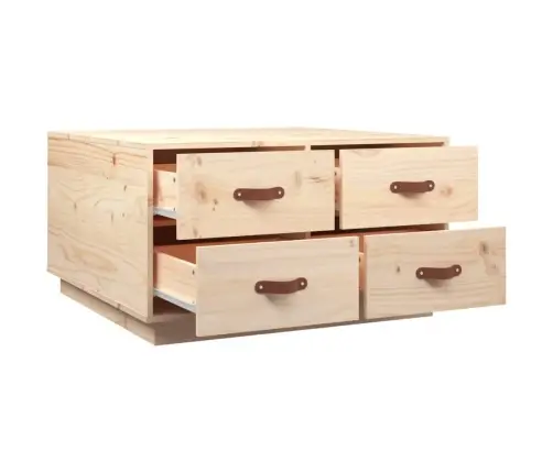 Kafijas Galdiņš, 80X80X45 Cm, Priedes Masīvkoks Vidaxl Kafijas Galdiņš, 80X80X45 Cm, Priedes Masīvkoks Vidaxl