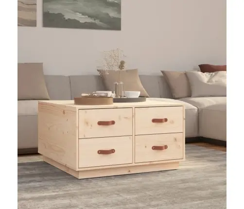 Kafijas Galdiņš, 80X80X45 Cm, Priedes Masīvkoks Vidaxl Kafijas Galdiņš, 80X80X45 Cm, Priedes Masīvkoks Vidaxl