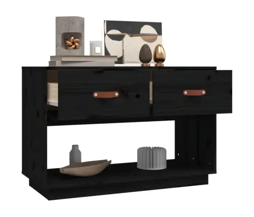 Tv Skapītis, Melns, 90X40X60 Cm, Priedes Masīvkoks Vidaxl Tv Skapītis, Melns, 90X40X60 Cm, Priedes Masīvkoks Vidaxl