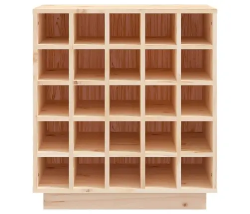 Vīna Pudeļu Plaukts, 55,5X34X61 Cm, Priedes Masīvkoks Vidaxl