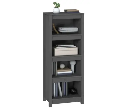 Raamatukapp, Hall, 50 X 35 X 125,5 cm Männipuit