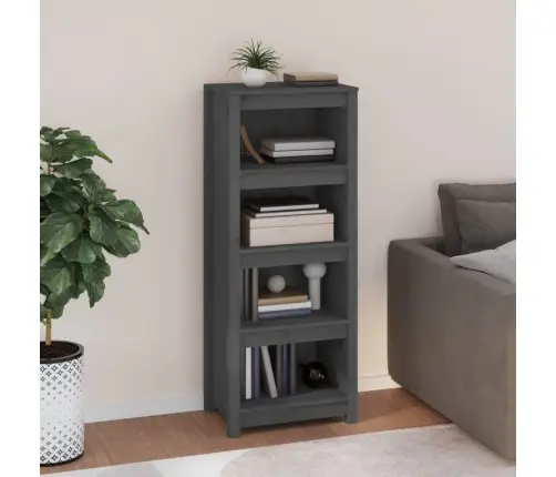 Raamatukapp, Hall, 50 X 35 X 125,5 cm Männipuit