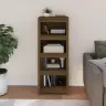 Grāmatu Plaukts, Medus Brūns, 50X35X125,5 Cm, Priedes Masīvkoks Vidaxl Grāmatu Plaukts, Medus Brūns, 50X35X125,5 Cm, Priedes Masīvkoks Vidaxl