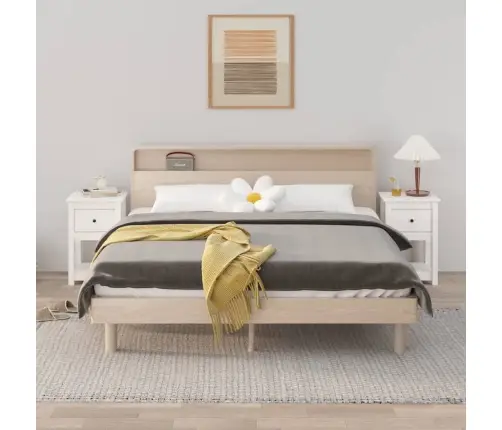 Öökapid 2 Tk, Valge, 40 X 35 X 61,5 cm Männipuit