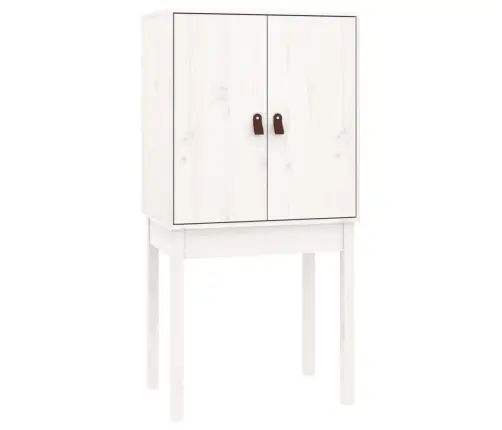Komoda, Baltos Spalvos, 60X40X120cm Pušies Medienos Masyvas Komoda, Baltos Spalvos, 60X40X120cm Pušies Medienos Masyvas