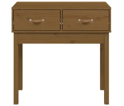 Konsoollaud, Meepruun, 76,5X40X75 cm Männipuit