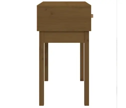 Konsoollaud, Meepruun, 76,5X40X75 cm Männipuit