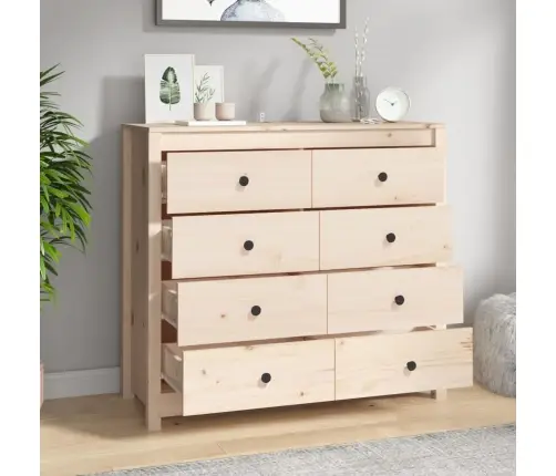 Skapītis, 100X40X90 Cm, Priedes Masīvkoks Vidaxl