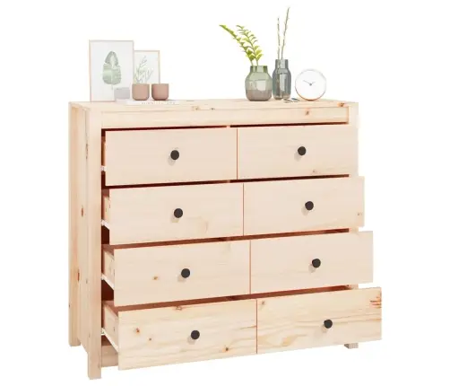 Skapītis, 100X40X90 Cm, Priedes Masīvkoks Vidaxl