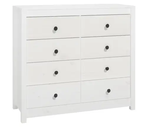 Lisakapp, Valge, 100 X 40 X 90 cm Männipuit