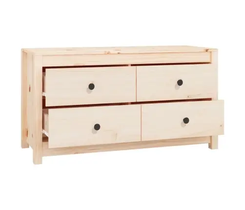 Skapītis, 100X40X54 Cm, Priedes Masīvkoks Vidaxl