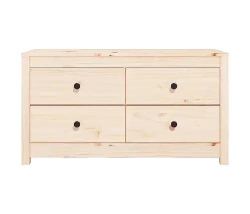 Skapītis, 100X40X54 Cm, Priedes Masīvkoks Vidaxl