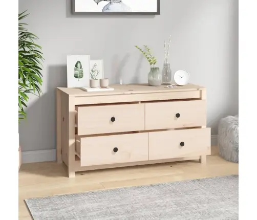 Skapītis, 100X40X54 Cm, Priedes Masīvkoks Vidaxl