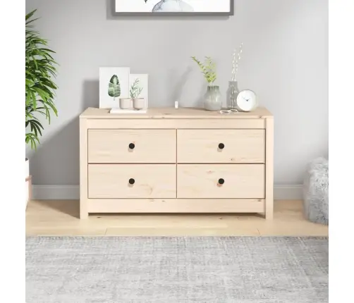 Skapītis, 100X40X54 Cm, Priedes Masīvkoks Vidaxl