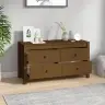 Skapītis, Medus Brūns, 100X40X54 Cm, Priedes Masīvkoks Vidaxl