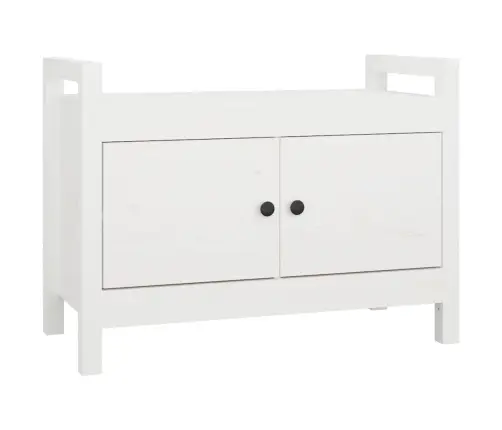 Esikupink, Valge, 80 X 40 X 60 cm Männipuit