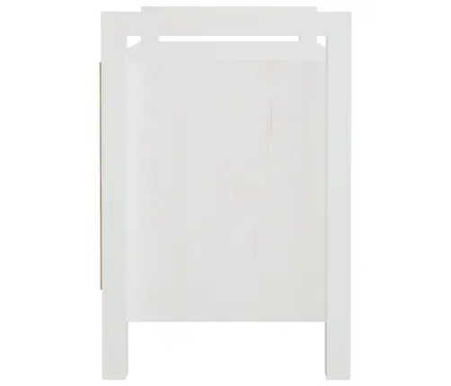 Esikupink, Valge, 80 X 40 X 60 cm Männipuit