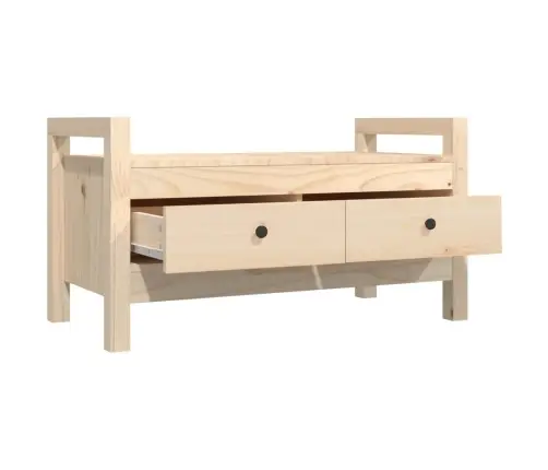 Gaiteņa Sols, 80X40X43 Cm, Priedes Masīvkoks Vidaxl