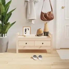 Gaiteņa Sols, 80X40X43 Cm, Priedes Masīvkoks Vidaxl