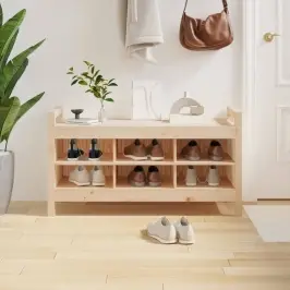 Gaiteņa Sols, 110X40X60 Cm, Priedes Masīvkoks Vidaxl