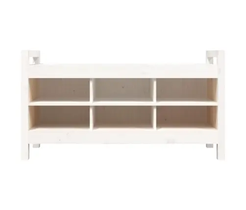 Esikupink, Valge, 110 X 40 X 60 cm Männipuit