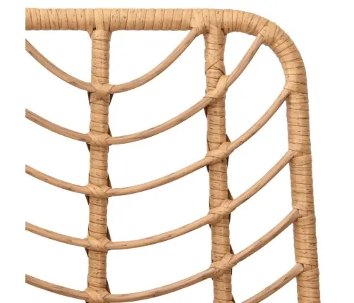 Baaritoolid 2 Tk, 45 X 56 X 103,5 cm Pe-Rotang Ja Teras Baaritoolid 2 Tk, 45 X 56 X 103,5 cm Pe-Rotang Ja Teras