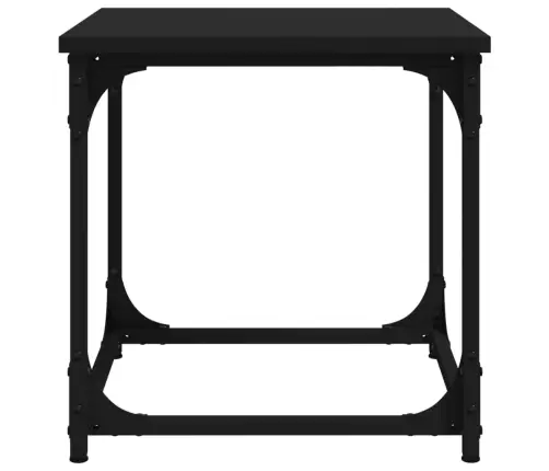 Galdiņš, Melns, 40X40X40 Cm, Inženierijas Koks Vidaxl