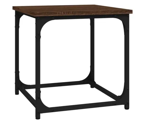 Galdiņš, Ozolkoka Krāsa, 40X40X40 Cm, Inženierijas Koks Vidaxl