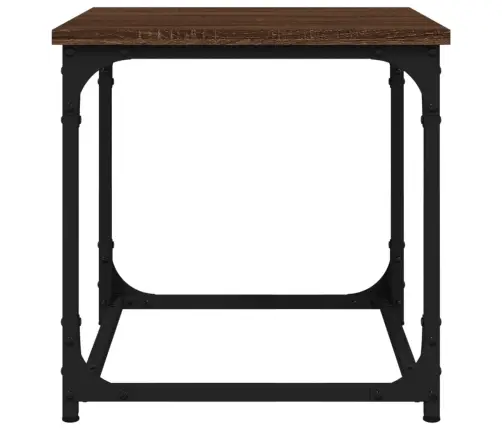 Galdiņš, Ozolkoka Krāsa, 40X40X40 Cm, Inženierijas Koks Vidaxl