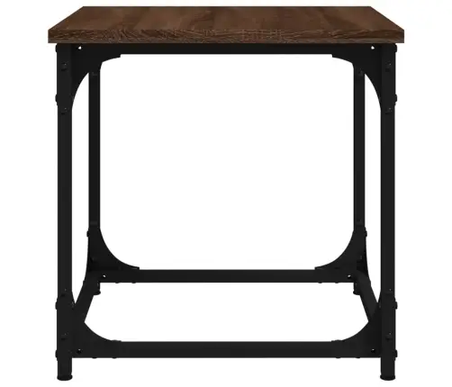 Galdiņš, Ozolkoka Krāsa, 40X40X40 Cm, Inženierijas Koks Vidaxl