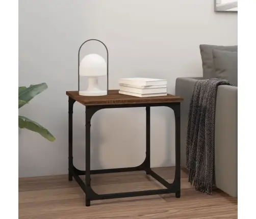 Galdiņš, Ozolkoka Krāsa, 40X40X40 Cm, Inženierijas Koks Vidaxl