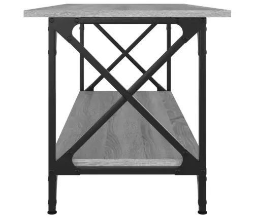Kafijas Galdiņš, Pelēcīga Ozolkoka, 100X45X45 Cm Vidaxl