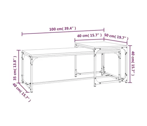 Kafijas Galdiņi, 2 Gab., Pelēki, Inženierijas Koks Vidaxl Kafijas Galdiņi, 2 Gab., Pelēki, Inženierijas Koks Vidaxl