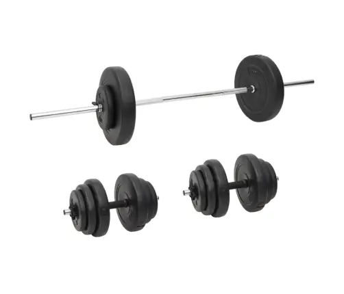 Štanga Ir Svarmenys Su Svoriais, 60Kg