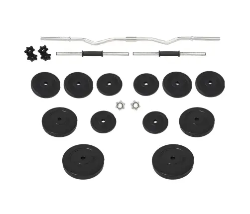 Kangi Ja Hantlite Komplekt Ketastega, 60 Kg