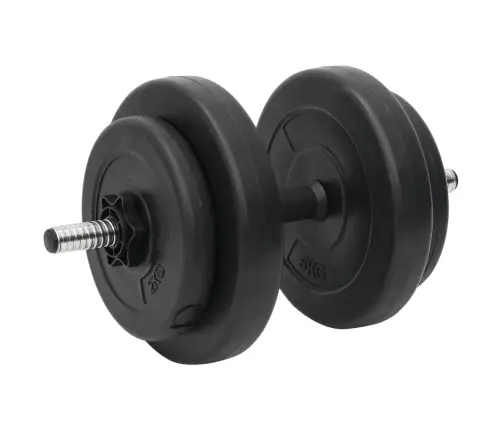 Painutatud Kangi Ja Hantlite Komplekt Ketastega, 60 Kg