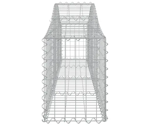 Kaarekujulised Gabioonkorvid 9 Tk, 200X30X40/60 cm Raud