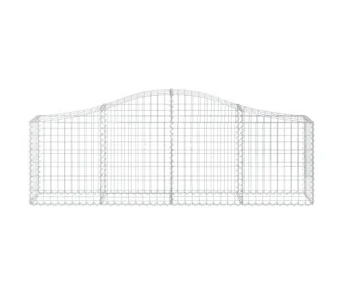 Kaarekujulised Gabioonkorvid 18 Tk, 200X30X60/80 cm Raud