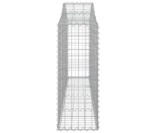 Kaarekujulised Gabioonkorvid 8 Tk, 200X30X80/100 cm Raud