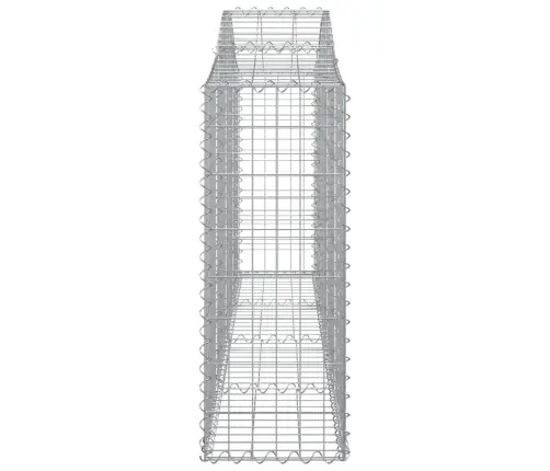 Išlenkti Gabiono Krepšiai, 14Vnt., 200X30X80/100cm Geležis