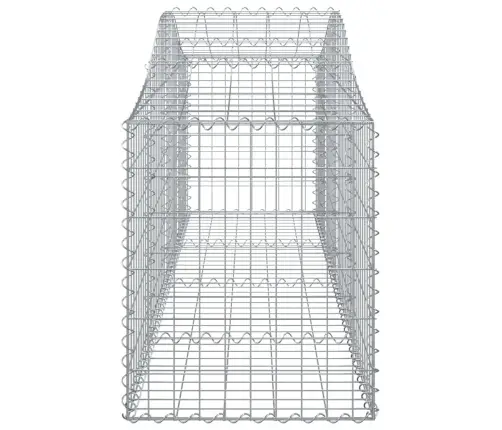 Kaarekujulised Gabioonkorvid 6 Tk, 200X50X60/80 cm Raud