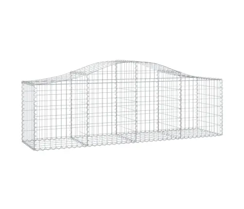 Kaarekujulised Gabioonkorvid 10 Tk, 200X50X60/80 cm Raud