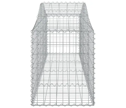 Kaarekujulised Gabioonkorvid 10 Tk, 200X50X60/80 cm Raud