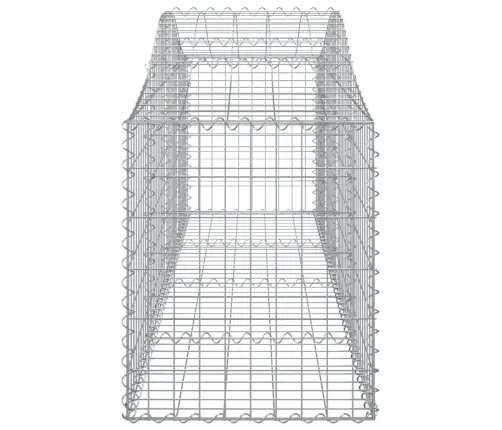 Išlenkti Gabiono Krepšiai, 13Vnt., 200X50X60/80cm Geležis